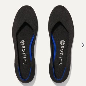 Rothy’s - The Flat Classic Black Size 8.5 Gently used